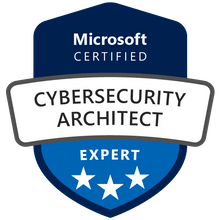 Cybersecurity Architect Expert badge