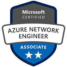 Azure Network Engineer Associate badge