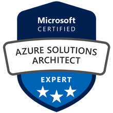 Azure Solutions Architect Expert badge