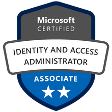 Identity and Access Administrator Associate badge